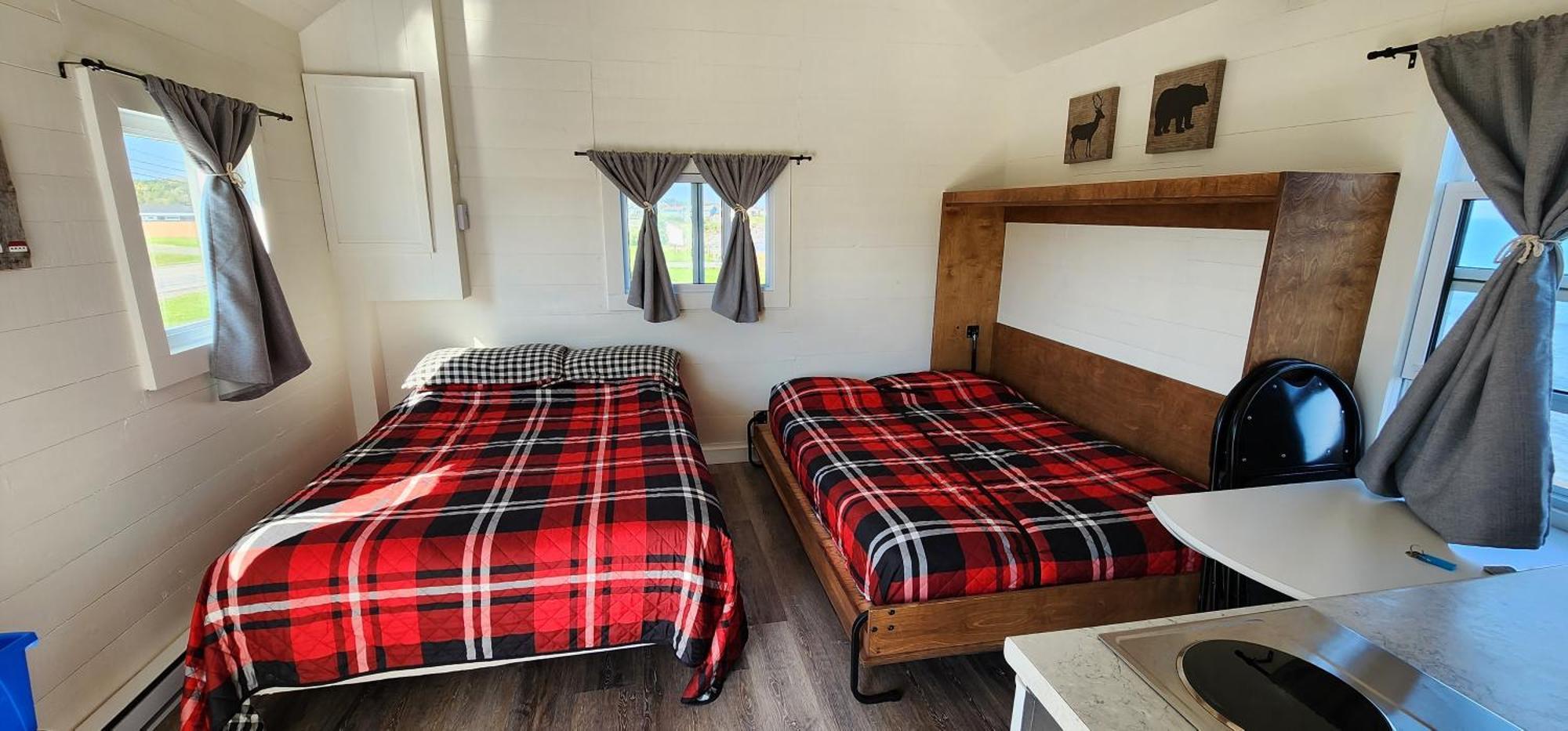 Les Cabines Sur Mer Cap-des-Rosiers Room photo